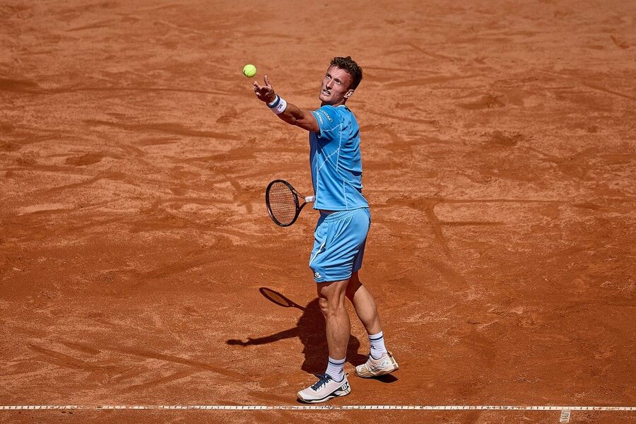 Tenis, ATP, Jiří Lehečka na turnaji v Hamburku, Německo
