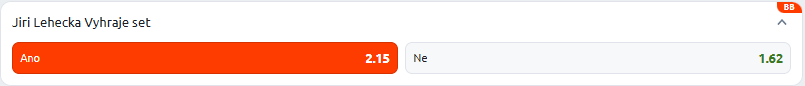 Tip na tenis dnes: Lehečka vs Sinner live - ATP Roland Garros 2025 online, 31. 5.