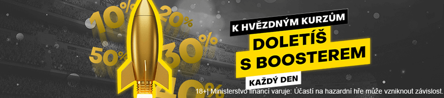 Booster od Fortuny přináší zvýhodnění pro sázkaře