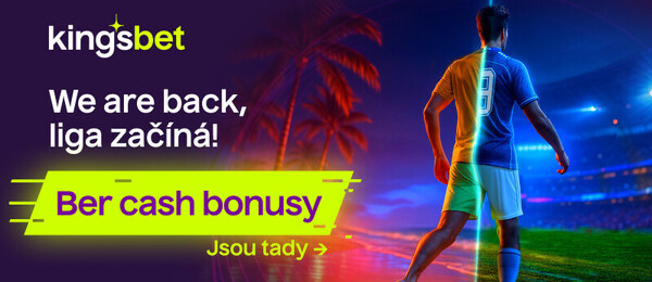 Kingsbet bonus 100 Kč ke startu ligy