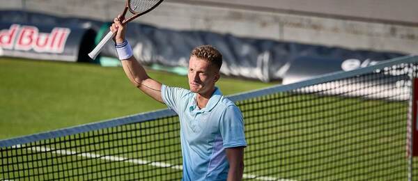 Jiří Lehečka po postupu do čtvrtfinále ATP 250 Stuttgart 250, kde ho dnes vyzve Ben Shelton