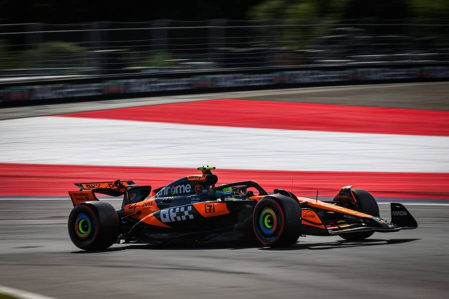 Do Velké ceny Rakouska Formule 1 2025 odstartuje z pole position Lando Norris. Vsaďte si na výsledky závodu s bonusem u Fortuny.