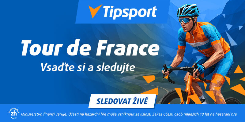 Sledujte Tour de France 2025 živě na TV Tipsport