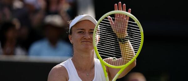 Barbora Krejčíková po postupu do 3. kola dvouhry na Wimbledonu 2025, dnes ji vyzve Emma Navarro