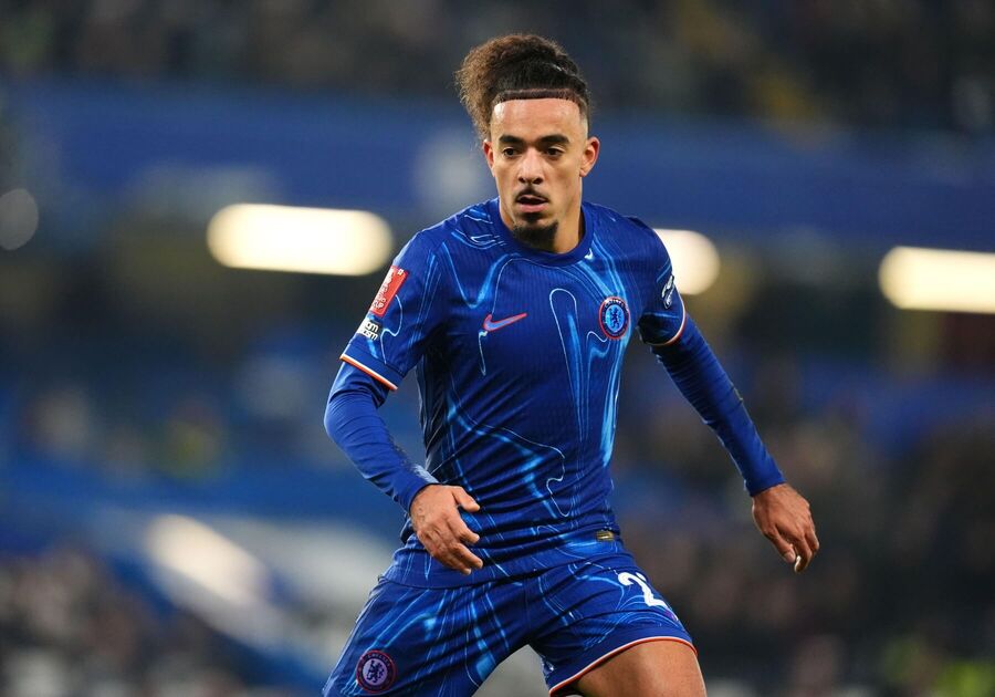 Malo Gusto, obránce v barvách Chelsea, během MS klubů 2025