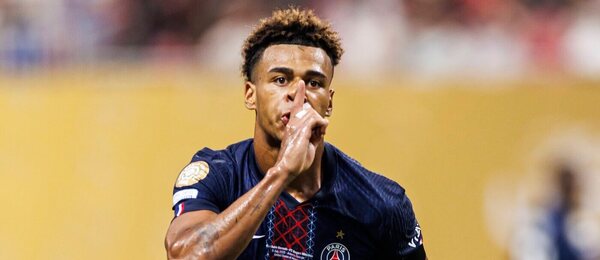 Desiré Doué, hvězdička PSG a střelec první branky čtvrtfinále proti Bayernu