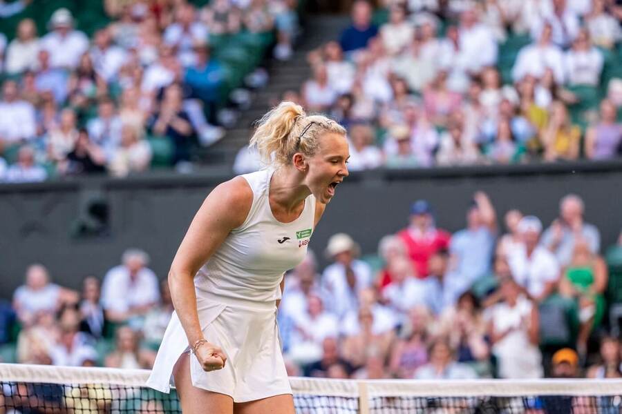 Kateřina Siniaková ve finále mixu, dnes na Wimbledonu 2025 hraje semifinále smíšené čtyřhry