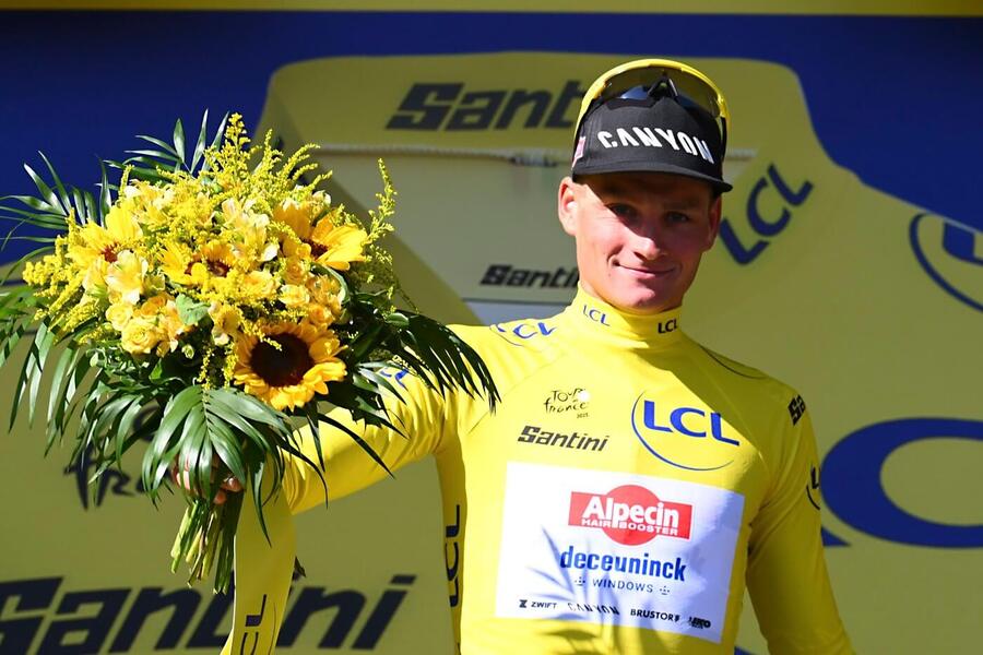 Mathieu van der Poel se vrátil do žlutého dresu, v němž se pokusí zopakovat vítězství v 7. etapě Tour de Francena místě, kde triumfoval před čtyřmi lety