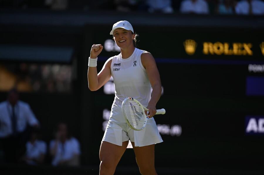 Tenis, WTA, Iga Swiatek po semifinále Wimbledonu 2025, grandslam, Londýn