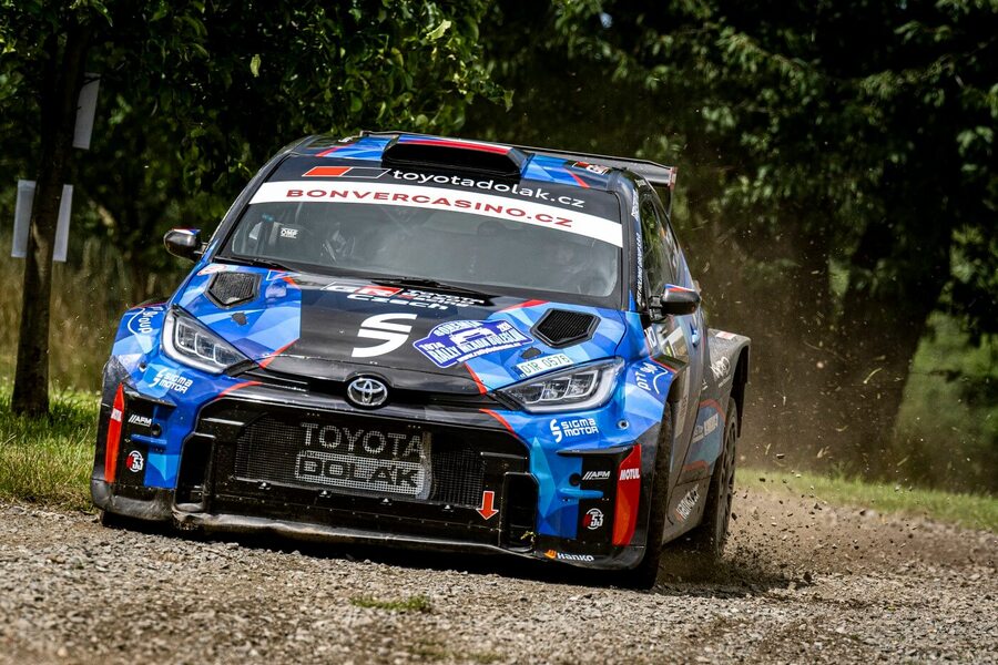 Filip Mareš se řadí k hlavním favoritům Rally Bohemia 2025