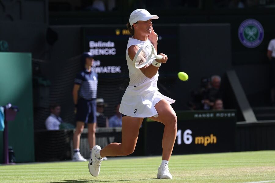 Iga Swiatek na Wimbledonu 2025
