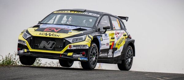 Rally Bohemia 2025, vítěz 1. etapy Simon Wagner na RZ Tankodrom Milovice