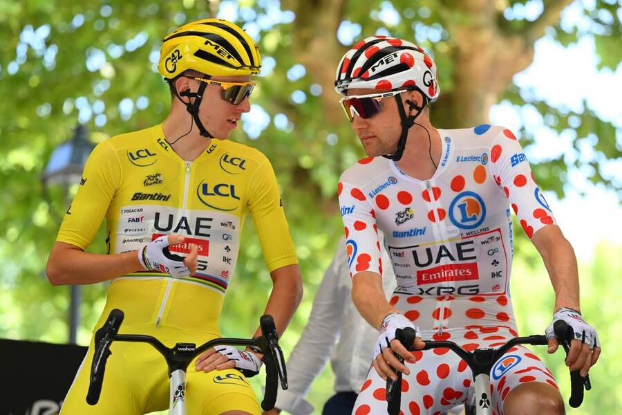 Tadej Pogačar bude top favoritem první horské etapy Tour de France 2025, po cestě mu v puntíkatém trikotu pomůže domestik Tim Wellens