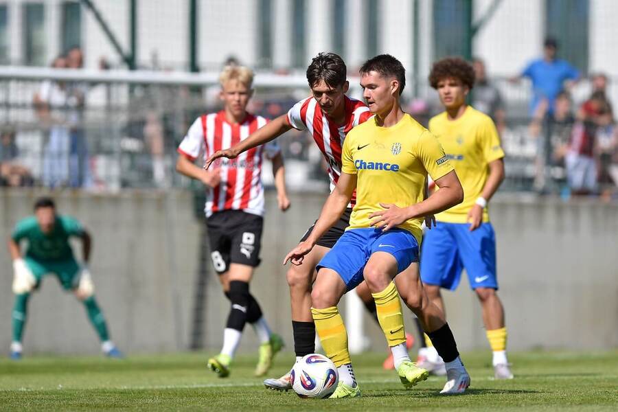 Jeden z přípravných duelů před sezonou odehráli Slezané proti polské Cracovii Krakow