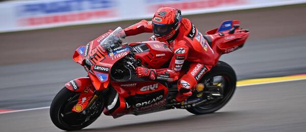 Motorsport, MotoGP, Marc Marquez na Ducati během Velké ceny Německa