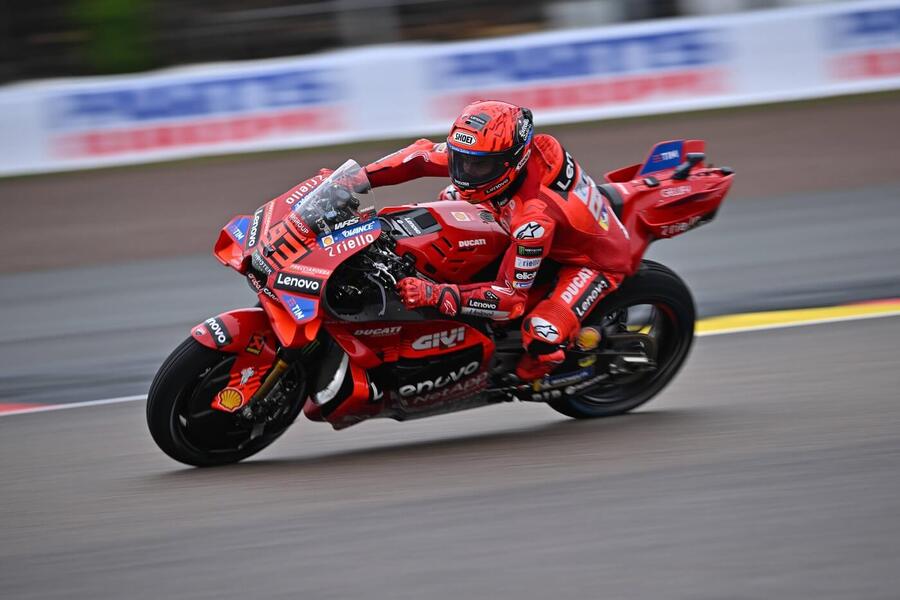 Motorsport, MotoGP, Marc Marquez na Ducati během Velké ceny Německa