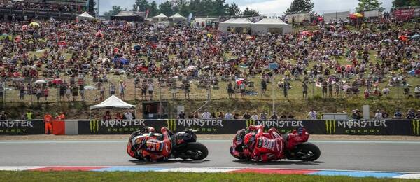 MotoGP Brno 2025, fotka ze sprintu