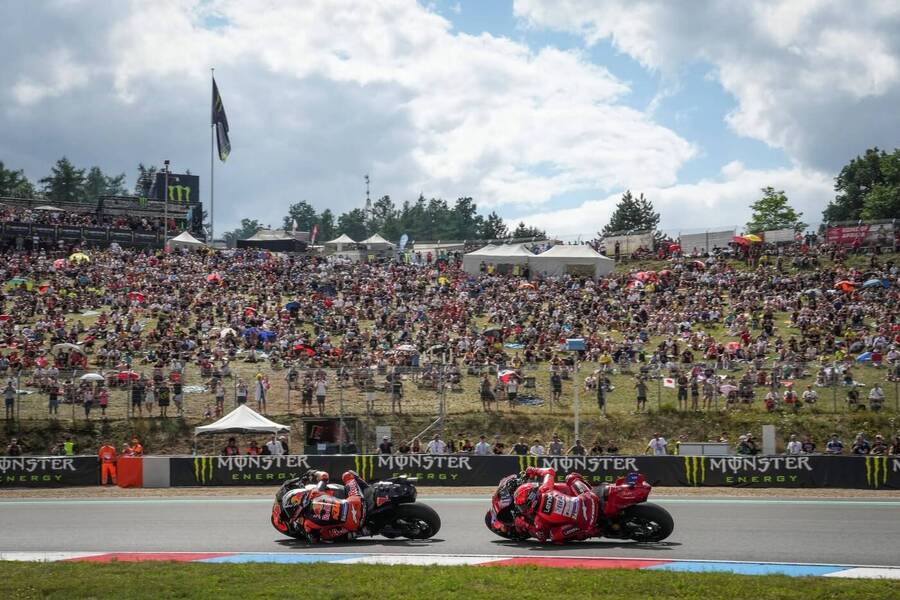 MotoGP Brno 2025, fotka ze sprintu