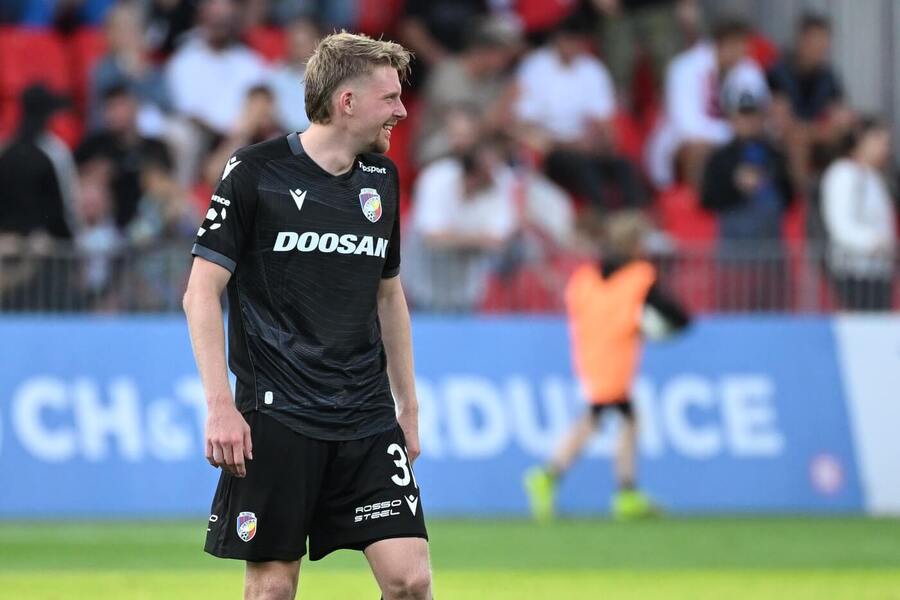 Pavel Šulc během utkání s Pardubicemi