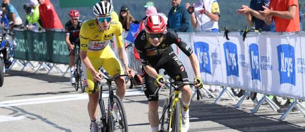 Jonas Vingegaard a Tadej Pogačar proti sobě budou soupeřit ve stoupáních 18. etapy Tour de France 2025