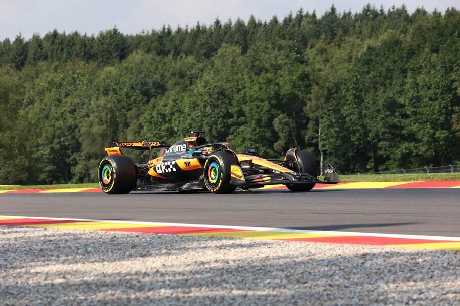 Oscar Piastri míří v Belgii vstříc dalším bodům do celkového pořadí šampionátu Formule 1.
