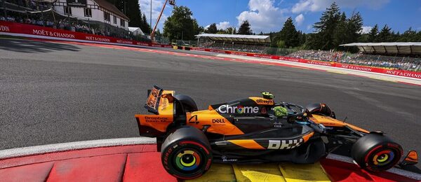 Do Velké ceny Belgie 2025 vyrazí z pole position Lando Norris.