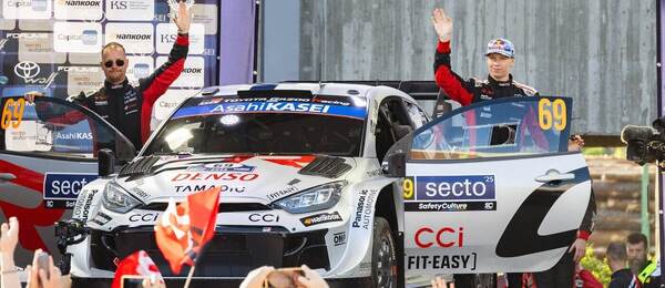 Kalle Rovanpera na Rally Finland 2025