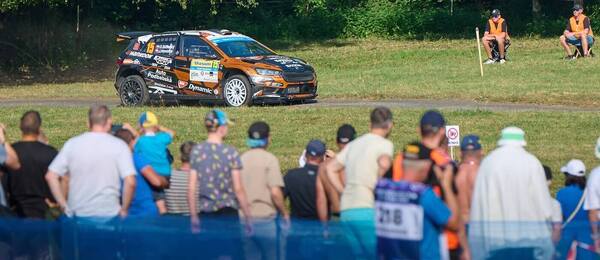 Barum Rally Zlín, Dominik Stříteský v oblíbeném diváckém místě na RZ Březová