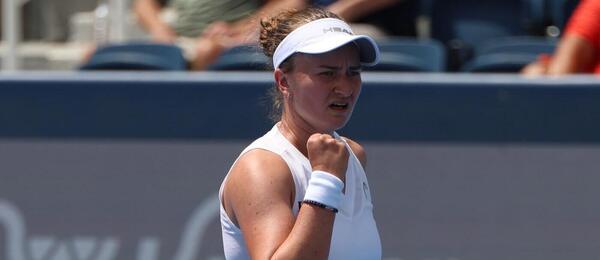 Barbora Krejčíková na WTA 1000 2025 v Cincinnati postoupila přes Ivu Jovic, dnes hraje osmifinále proti Jasmine Paolini.