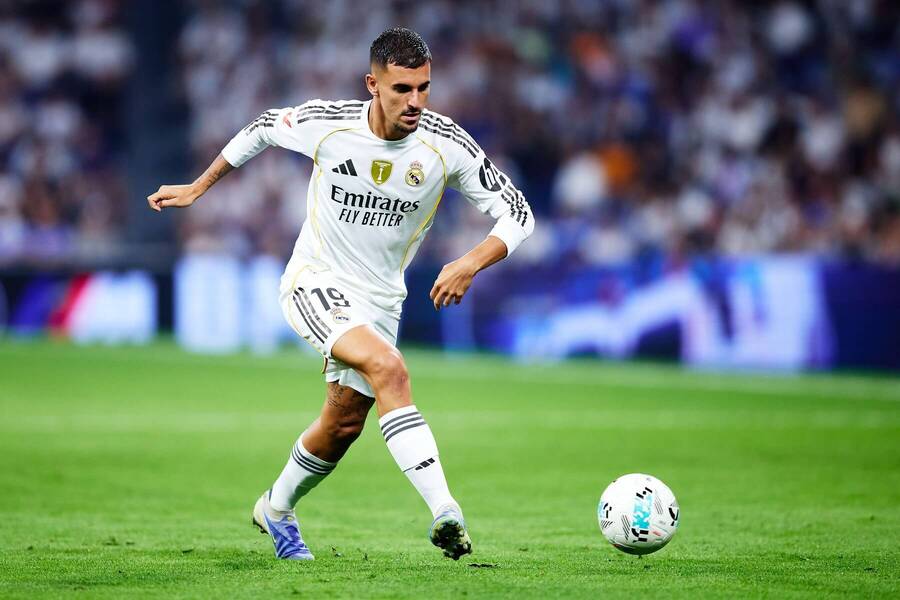 Dani Ceballos, záložník ve službách Realu Madrid, v duelu proti Osasuně