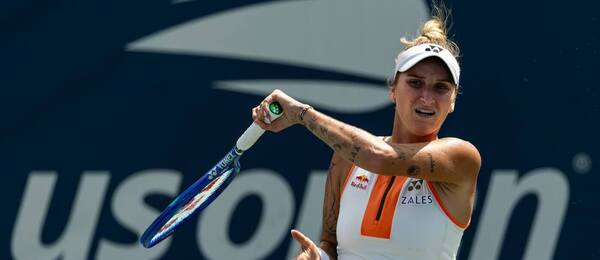 Tenis, WTA, Markéta Vondroušová na US Open 2025, utkání prvního kola proti Selekhmeteve