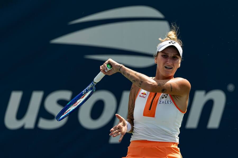 Tenis, WTA, Markéta Vondroušová na US Open 2025, utkání prvního kola proti Selekhmeteve