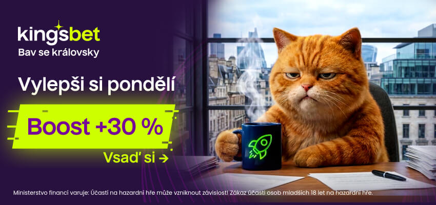Využij Garfield´s Bonus Monday u&nbsp;Kingsbetu