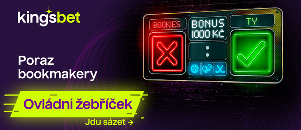 Poraž bookmakery a ovládni nový žebříček Kingsbetu v exkluzivní a časově limitované promo akci