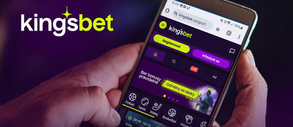 Kingsbet nabízí Free bet bonus gratis ve své appce