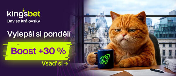 Využij Garfield´s Bonus Monday u Kingsbetu