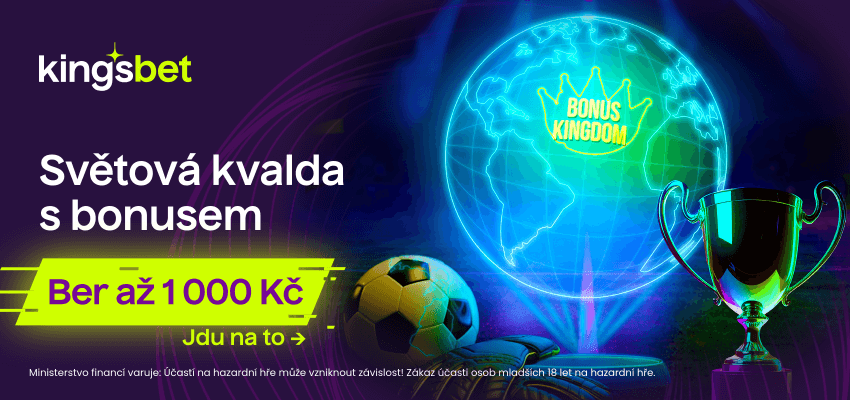 Kingsbet: světová kvalda je tady a přináší CASH bonus