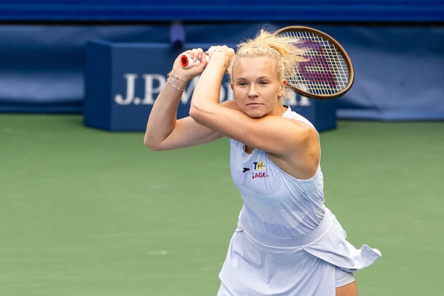 Česká tenistka Kateřina Siniaková ve čtvrtfinále čtyřhry žen na US Open 2025, v 11. den turnaje si zahraje semifinále.