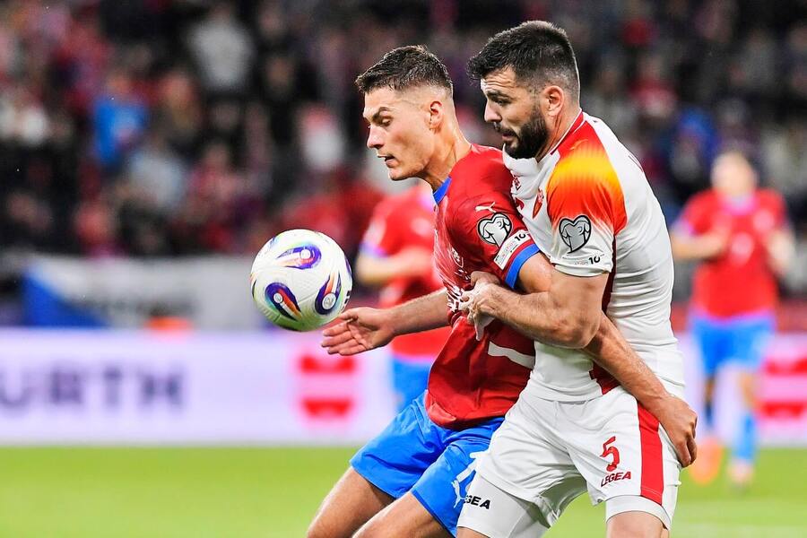 Češi doma zdolali Černou Horu 2:0
