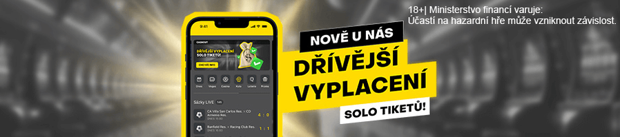 SOLO cashout u Fortuny je nyní plně k dispozici