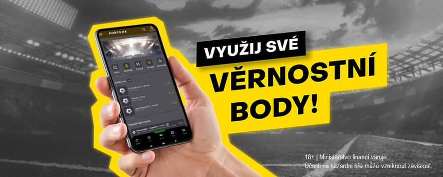 Fortuna věrnostní body se získávají v&nbsp;rámci promoakcí.