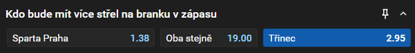Tip na dnešní hokej Sparta vs. Třinec - 2. kolo extraligy 2025/2026