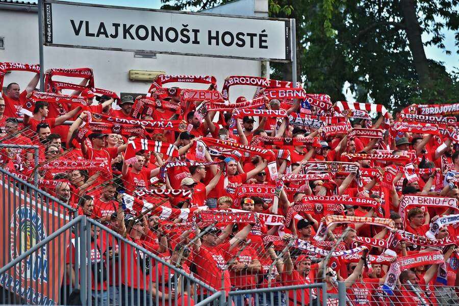 Fanoušci Zbrojovky Brno