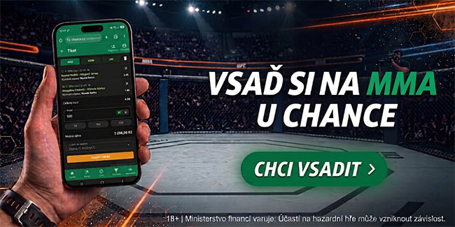 Vsaď si na MMA zápasy u&nbsp;Chance