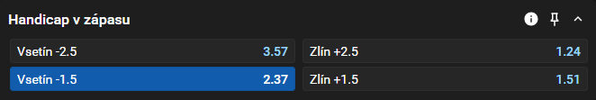 Tip na dnešní hokej Vsetín vs. Zlín: 1. česká Maxa liga 2025/26, 6. kolo (27. září)