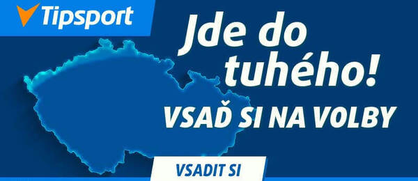Tipsport parlamentní volby 2025 - jde do tuhého, vsaď si na volby s bonusem
