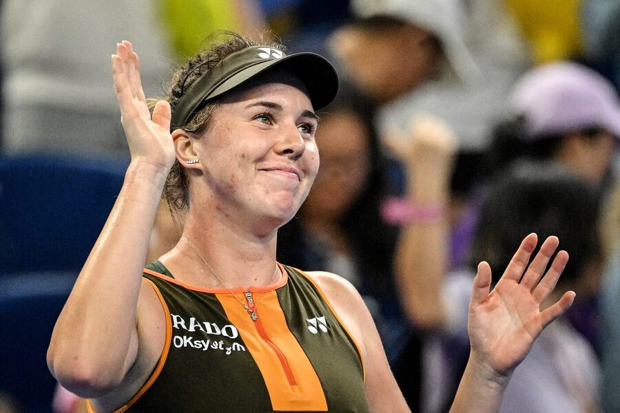 Česká tenistka Linda Nosková po postupu do finále WTA 1000 Peking 2025, o titul se dnes utká s Amandou Anisimovovou
