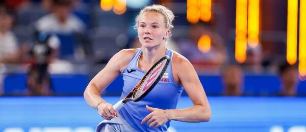 Česká tenistka Kateřina Siniaková na WTA Wuhan Open 2025, v dnešním programu ji čekají hned dva zápasy