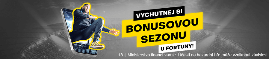 Fortuna bonusová sezona je tady a s ní bonus každý den