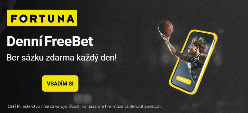 Vsaďte si Freebet u&nbsp;Fortuny